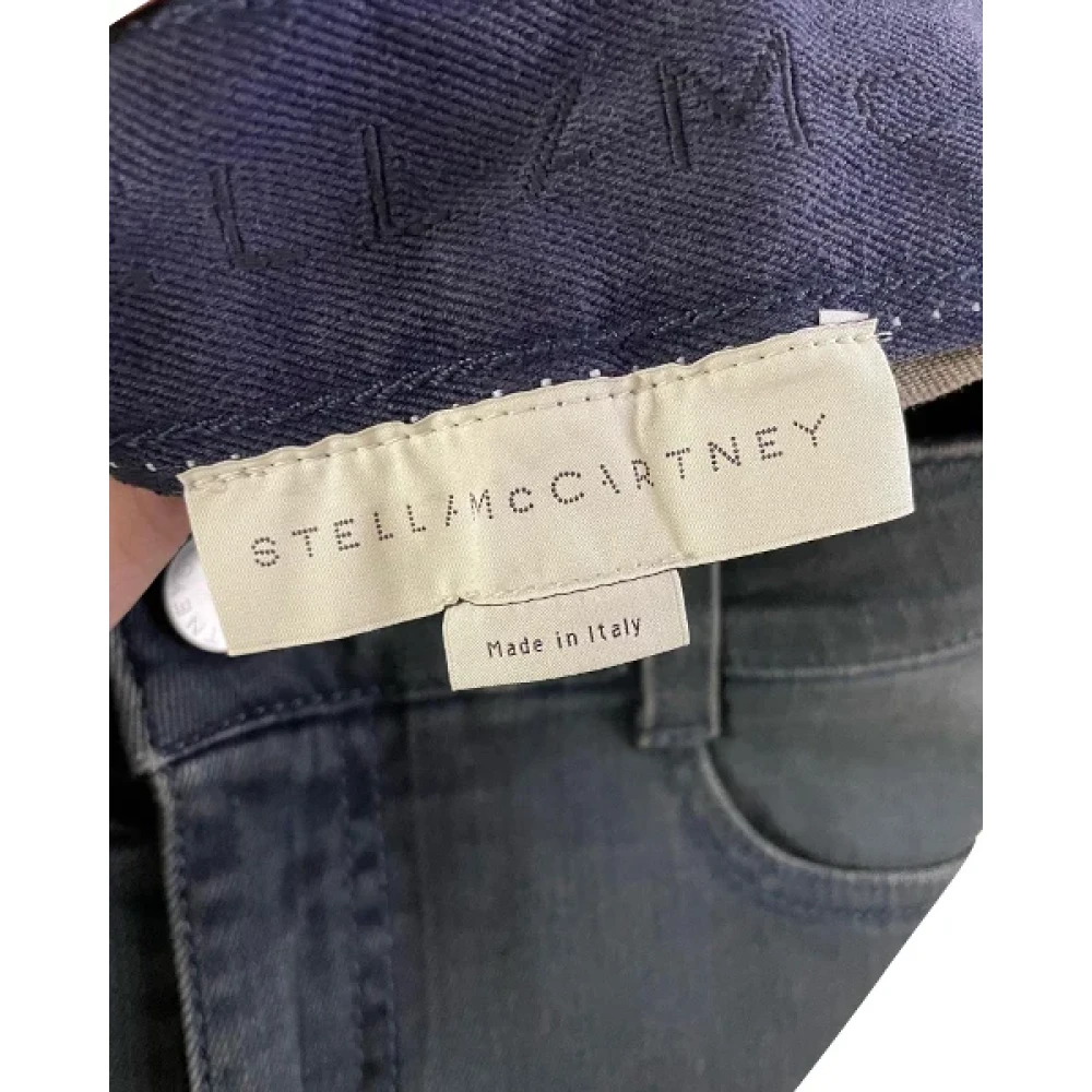 Stella McCartney Pre-owned Cotton jeans Blue Dames