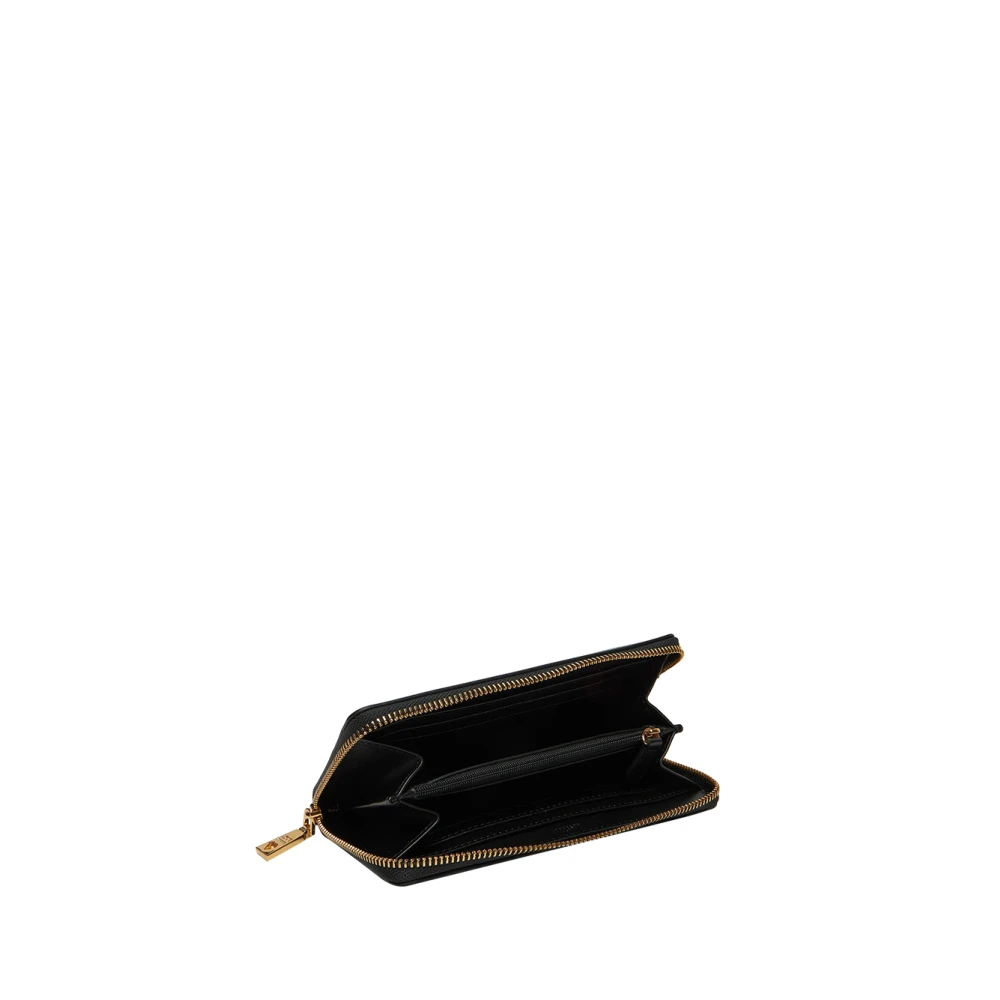 Moschino Zwarte portemonnee voor vrouwen Black Dames