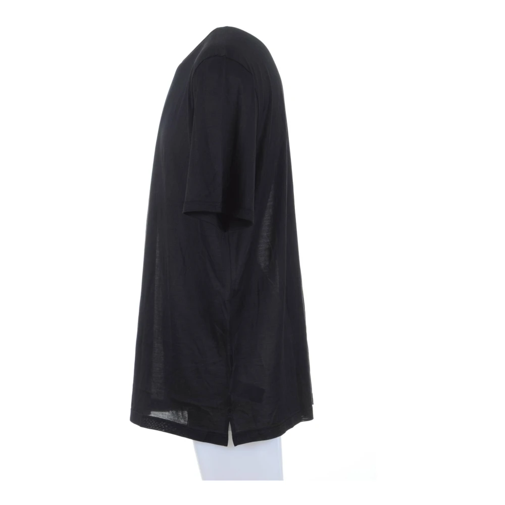 Dolce & Gabbana Zijden Korte Mouw Heren T-shirt Black Heren