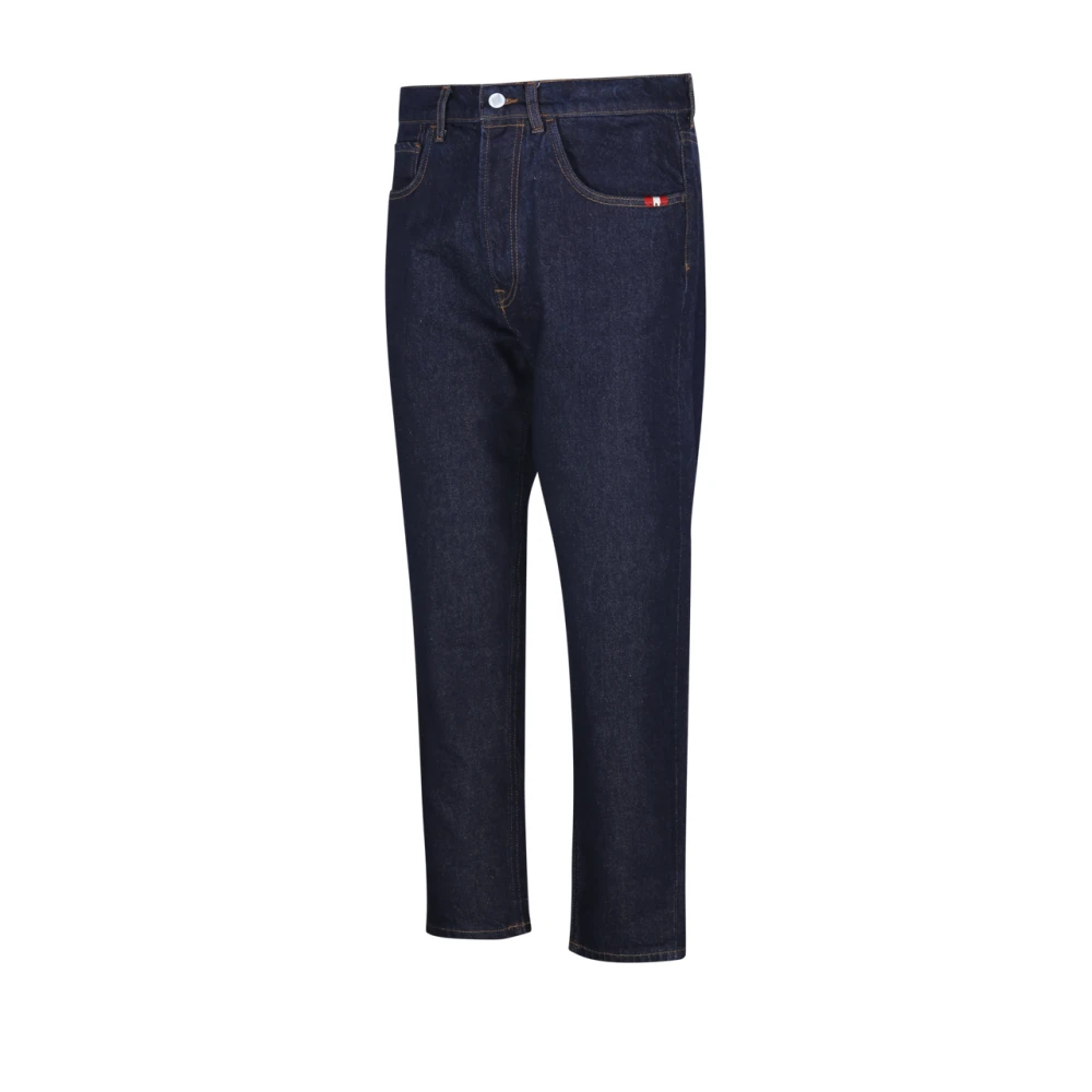 Amish Denim Jeans voor Mannen en Vrouwen Blue Heren
