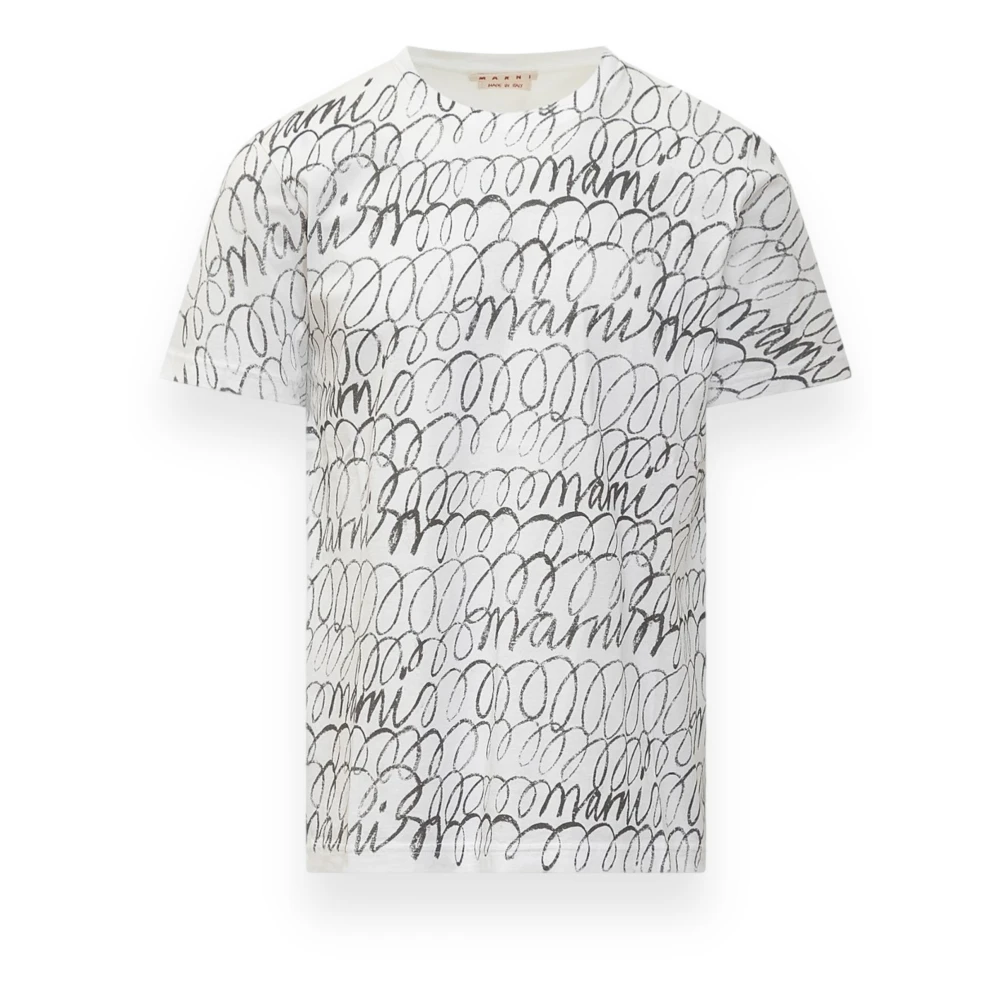 Marni - Tops > T-Shirts - White - Marni - Modalova