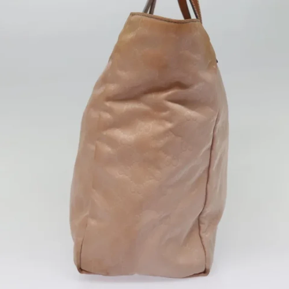 Gucci Vintage Pre-owned Canvas gucci-bags Pink Dames