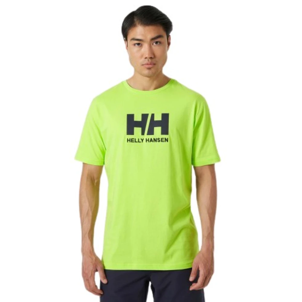 Helly Hansen Kliek Logo T-Shirt Green Heren