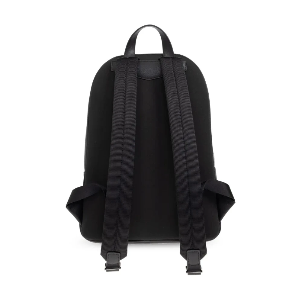 Emporio Armani Stijlvolle Rugzak voor Dagelijks Gebruik Black Heren