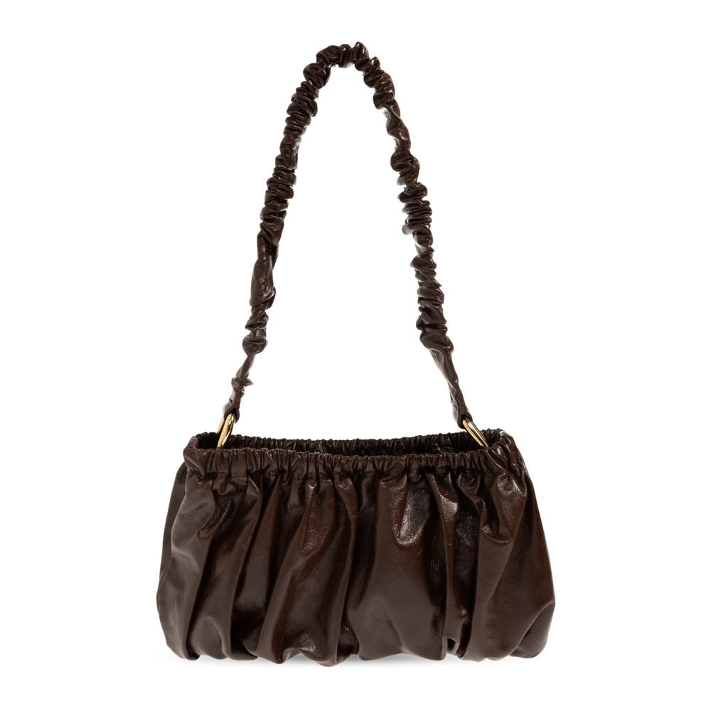 Marni Vrouw Bruin Tassen Dames, One Size, Leer, Lederen Tas