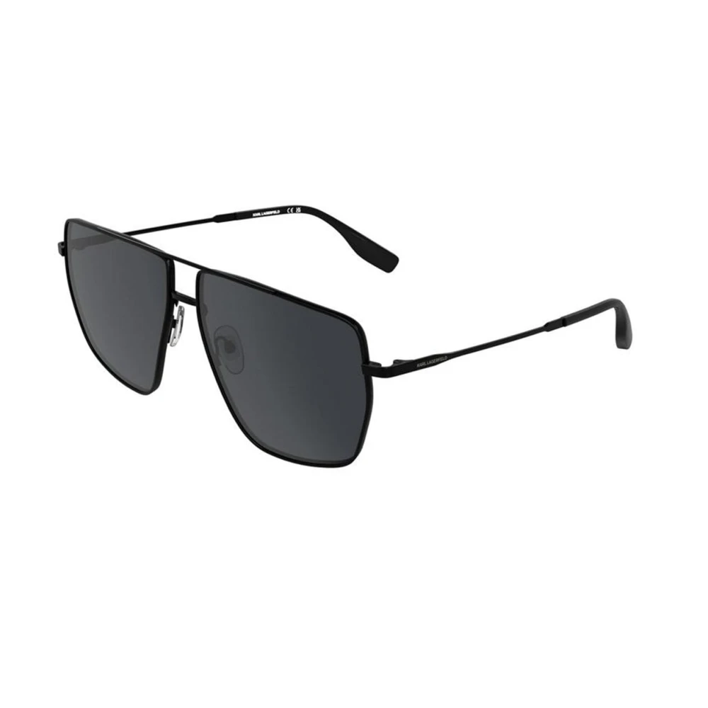 Karl Lagerfeld Black Sunglasses, Male, 62 Mm, Kl370s Sunglasses