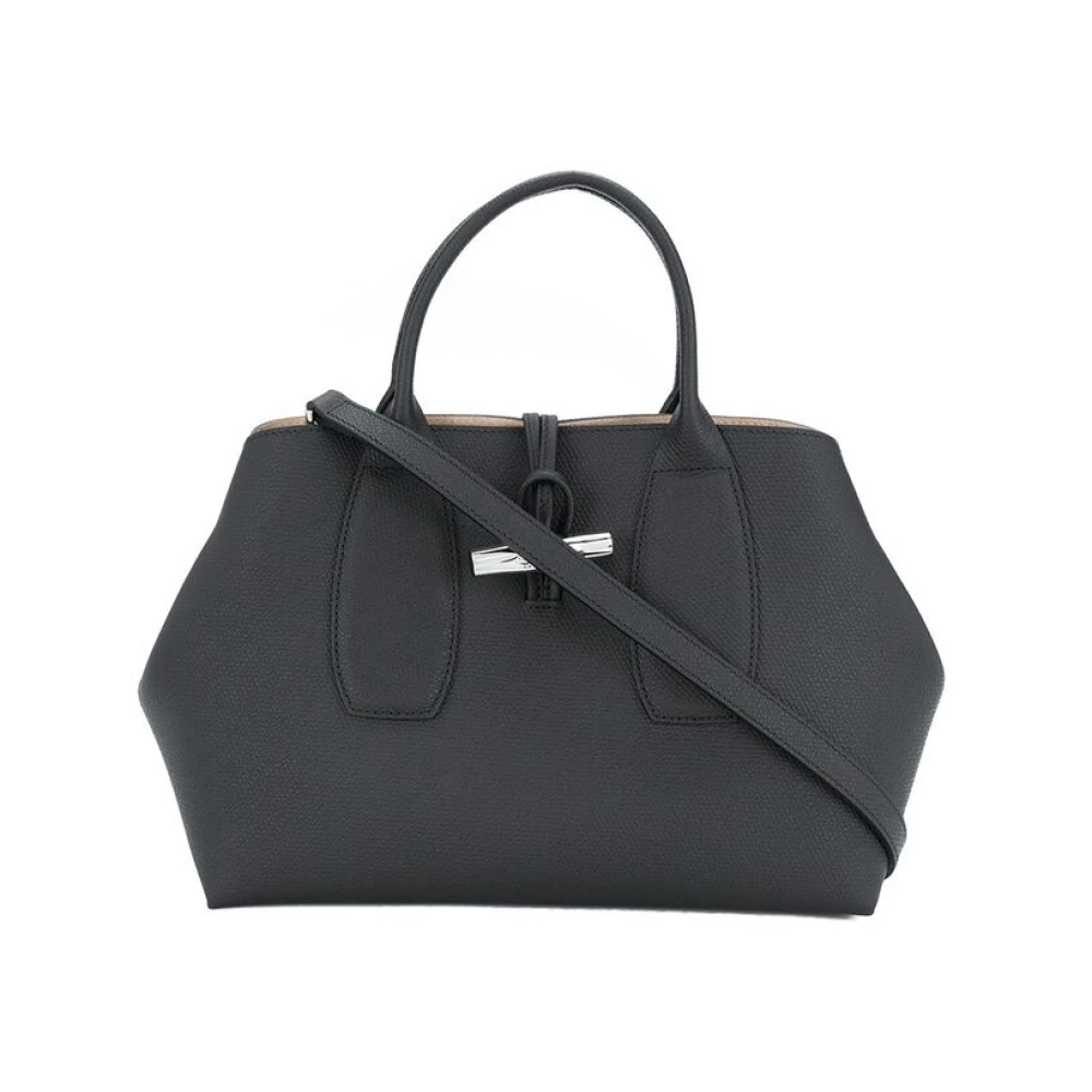 Longchamp Tote Bags Black Dames