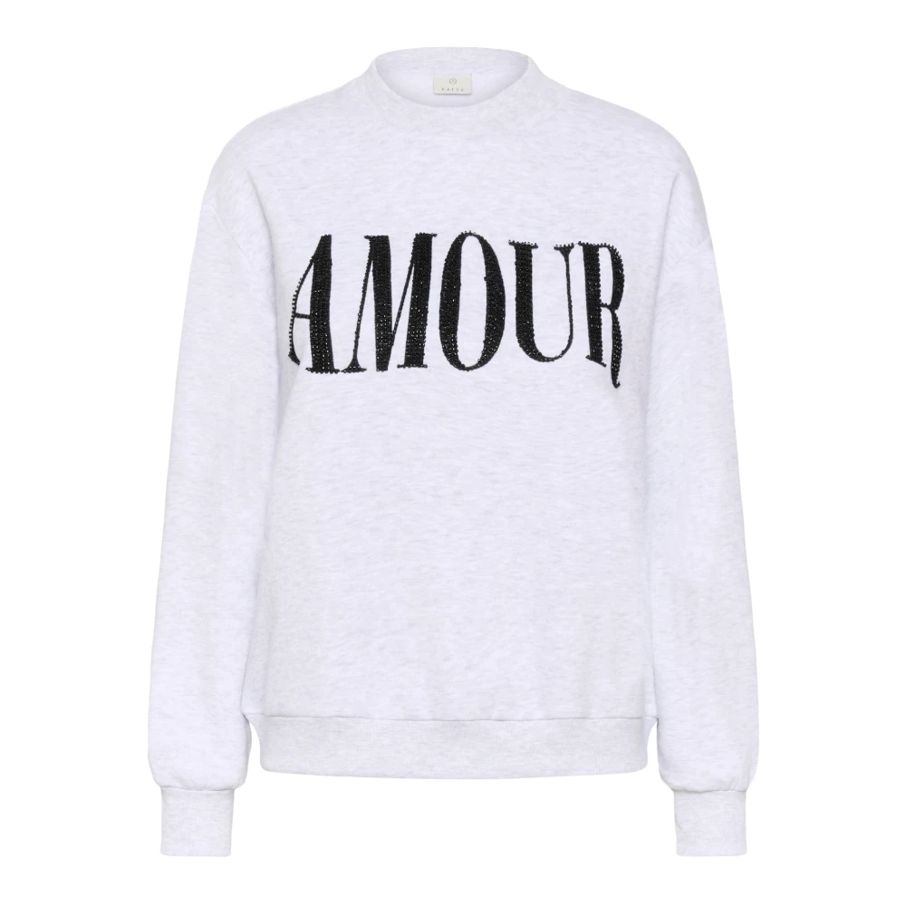 Kaffe Damen Gris Sweatshirt Melody - Bild 2