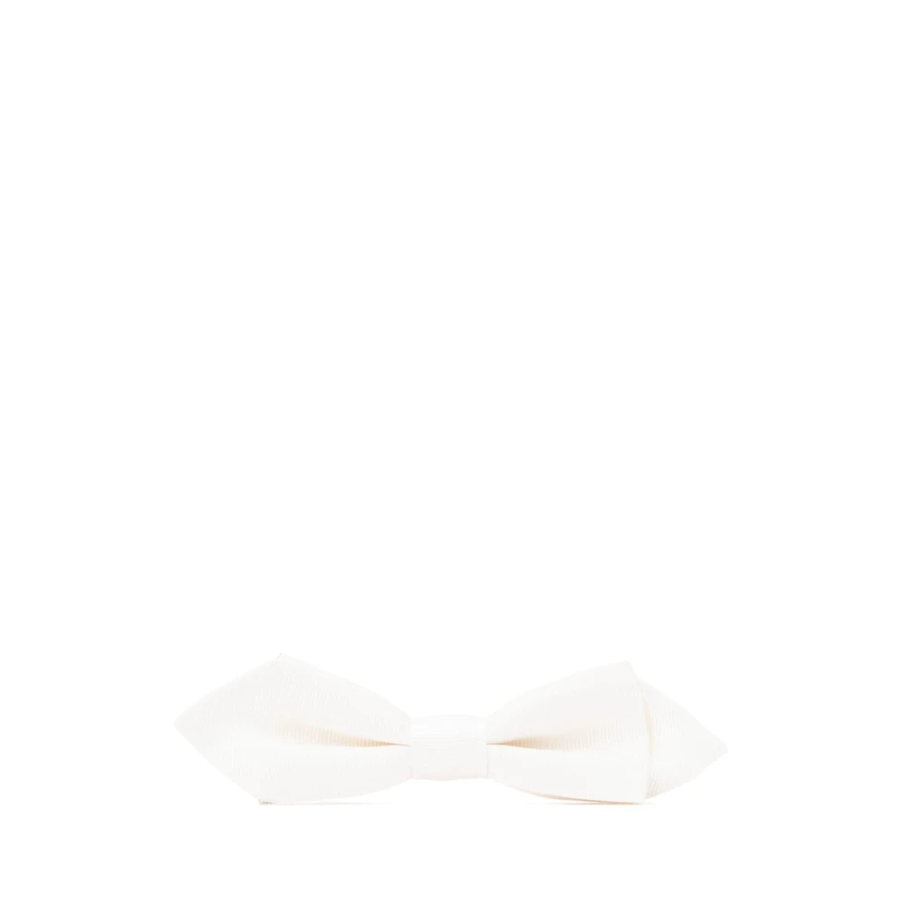 Dolce & Gabbana Hoge kwaliteit vlinderdas voor formele uitstraling White Heren