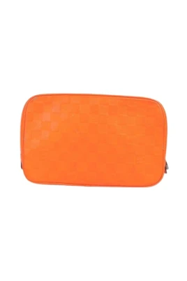 Pre-owned Damier Infini Clutch Pouch