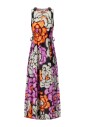robe-longue-en-soie-fleurie-avec-cordon