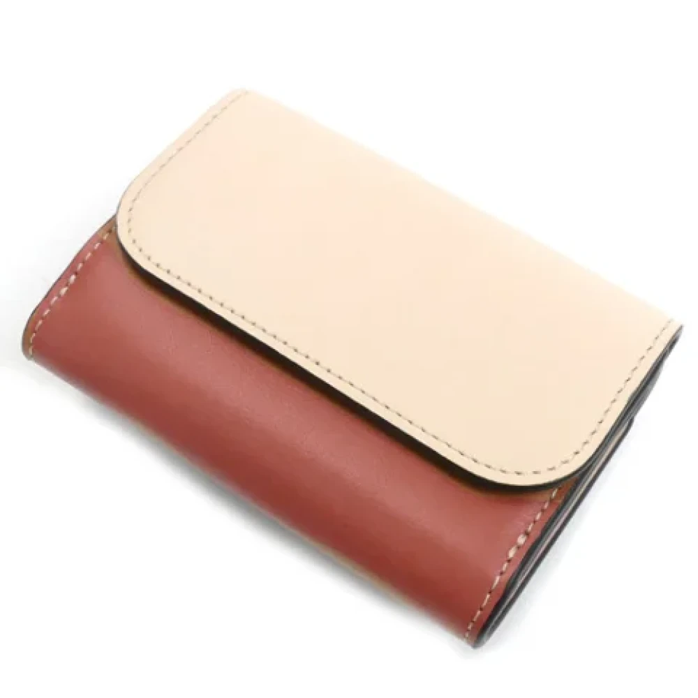 Chloé Pre-owned Leather wallets Multicolor Dames