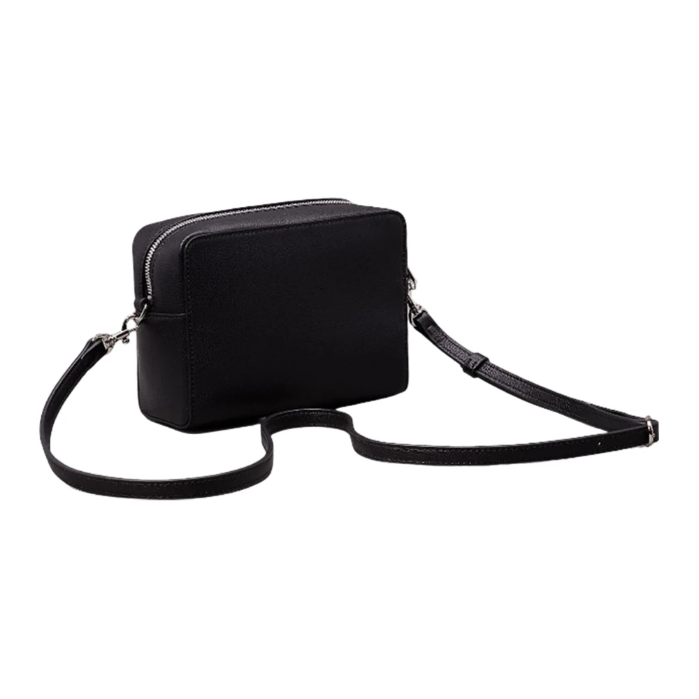 Calvin Klein Gerecyclede polyester crossbodytas met verstelbare band Black Dames