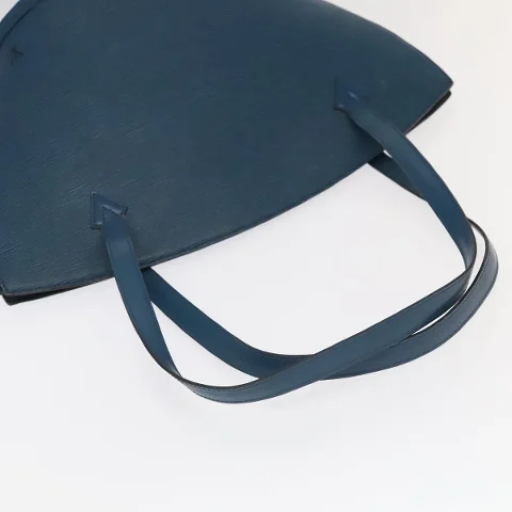 Louis Vuitton Vintage Pre-owned Leather louis-vuitton-bags Blue Dames