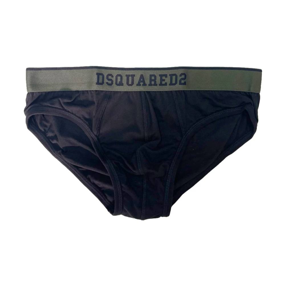 Dsquared2 Zwart Logo Band Ondergoed Black Heren