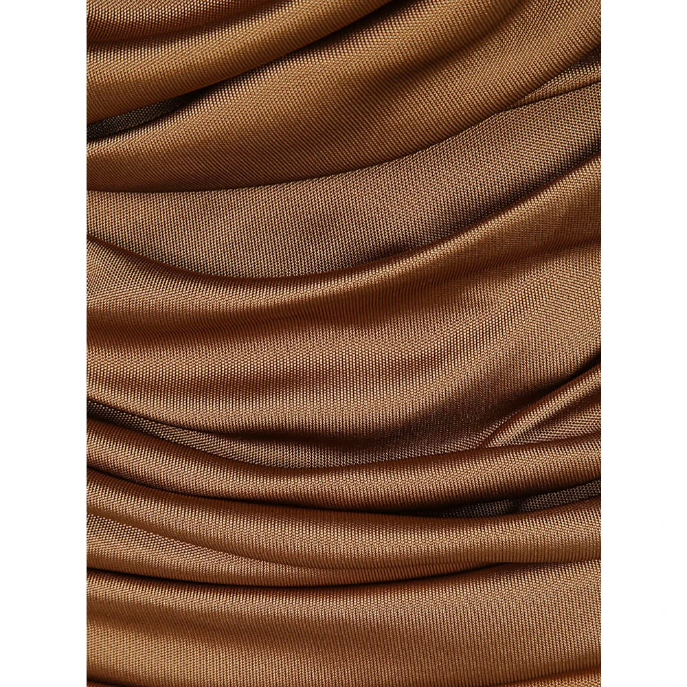 Giuseppe Di Morabito Bruine Jurk Collectie Brown Dames