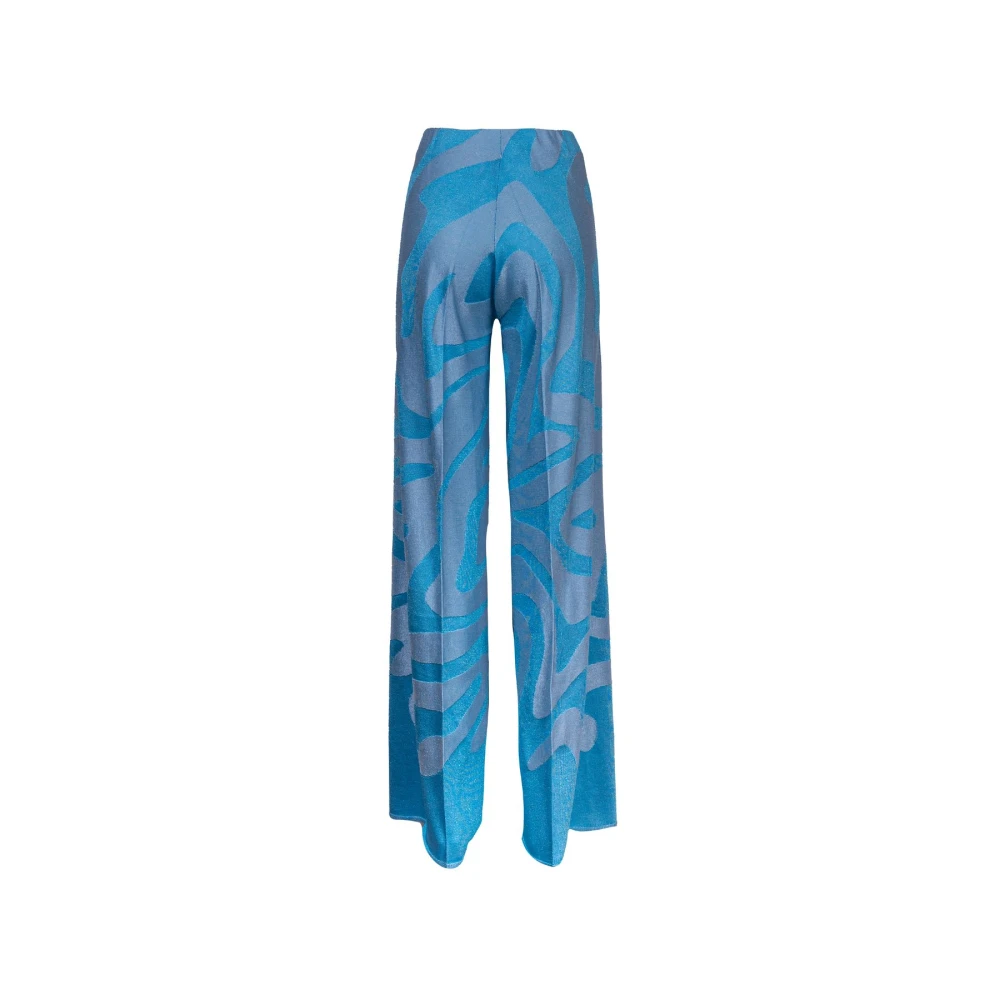 Circus Hotel Wide Trousers Blue Dames