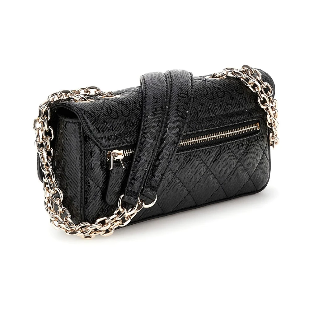 Guess Stijlvolle Handtas Zwart Black Dames