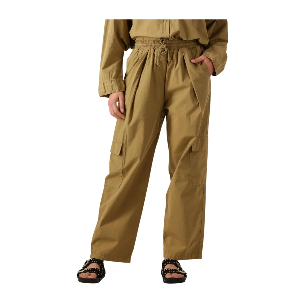 Penn&Ink N.Y Groene broek voor moderne vrouwen Brown Dames