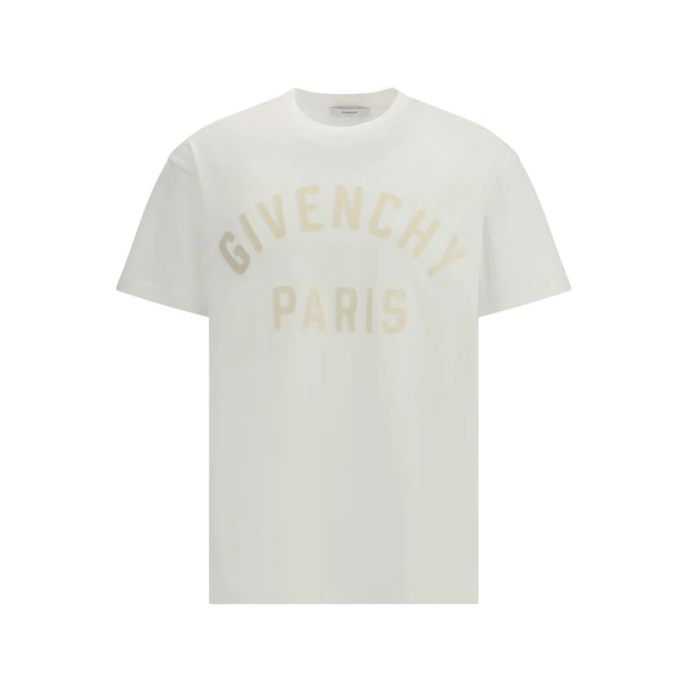 Givenchy Men's White Logo T-Shirt