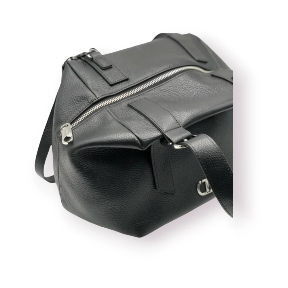 Twinset Leren tassen Black Dames
