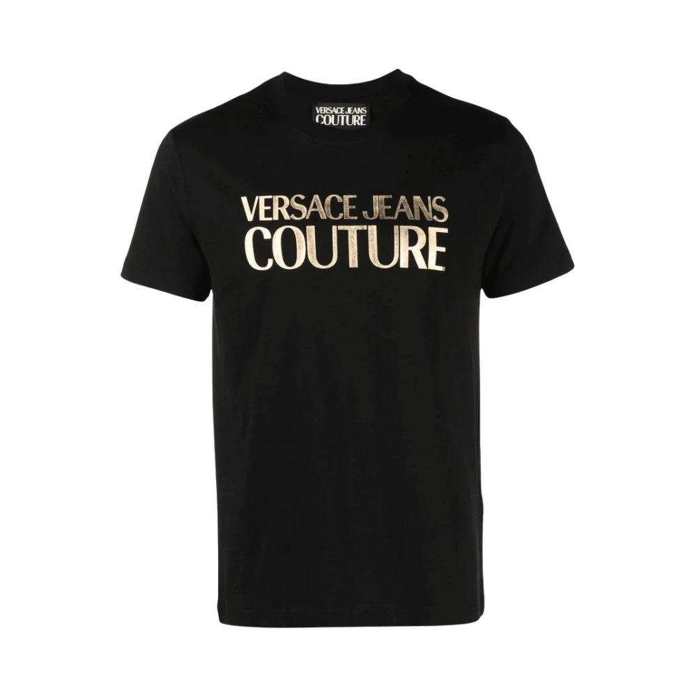 Versace Jeans Couture Zwarte T-shirt Black Heren