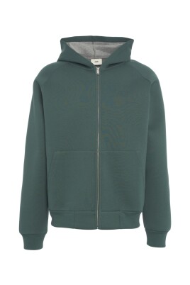 sweat-a-capuche-vert-aw25