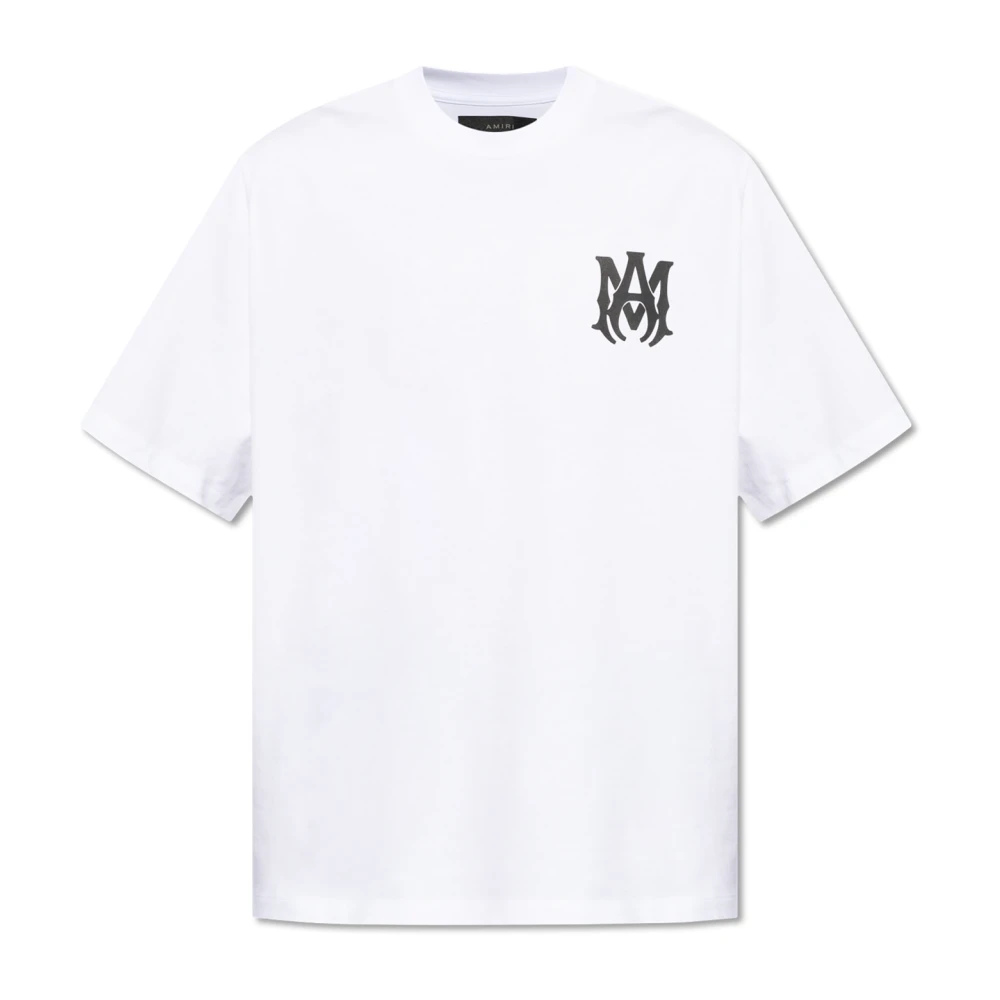 Amiri Men's White Printed T-Shirt - T-Shirts - S - Tops