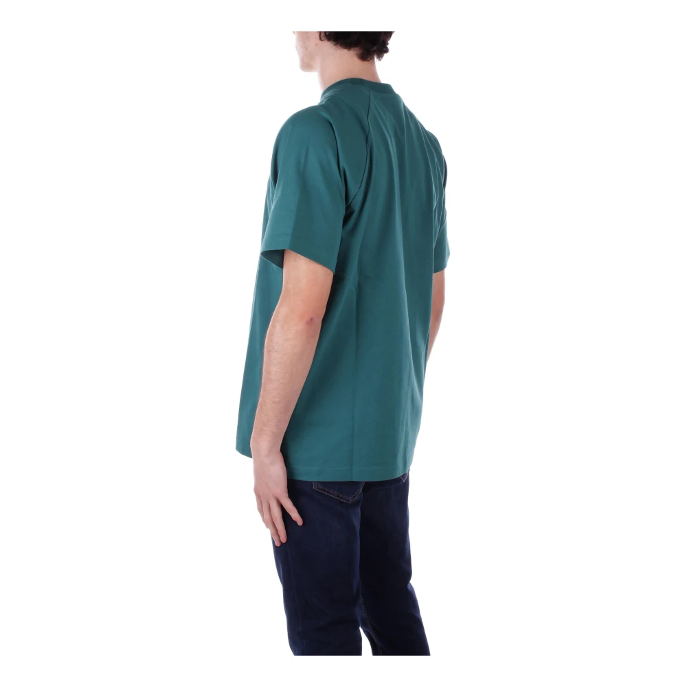 Carhartt WIP Logo Front T-shirt Regular Fit Green Heren