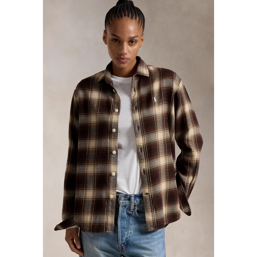 Ralph Lauren blouses 211923863012 Brown Dames