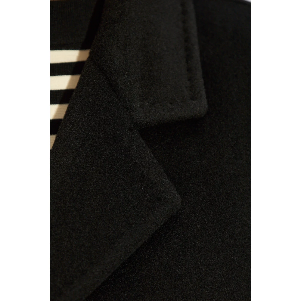 Max Mara Rebus korte jas Black Dames