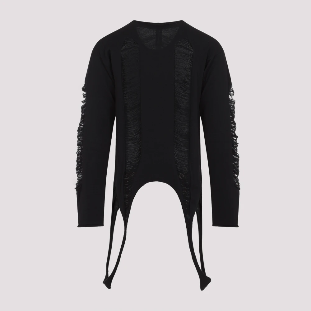 Rick Owens Top met Lange Mouwen Black Heren