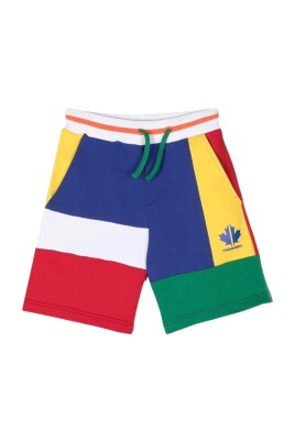 shorts-a-blocs-de-couleurs-avec-feuille-derable
