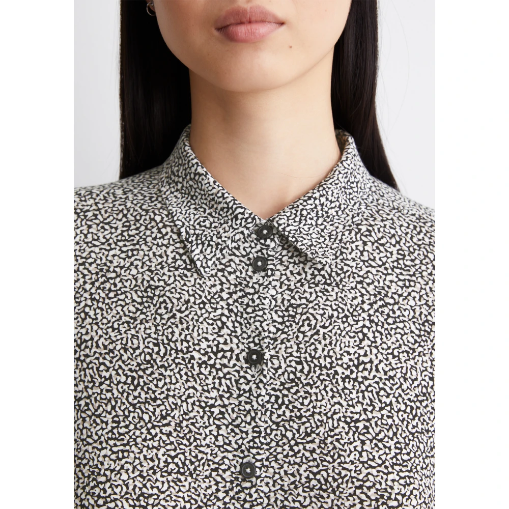 Marc O'Polo Gewone jersey print blouse Gray Dames