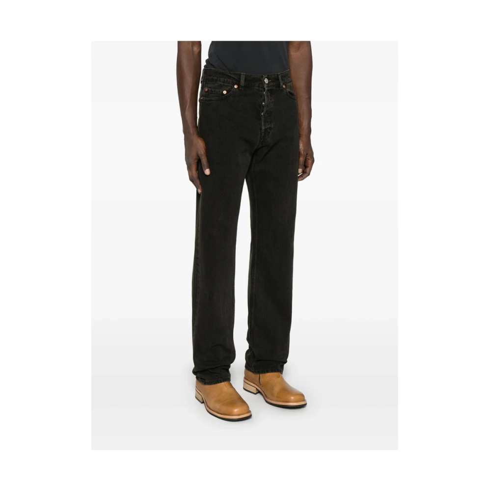 Our Legacy Zwarte Klassieke Five-Pocket Jeans Black Heren