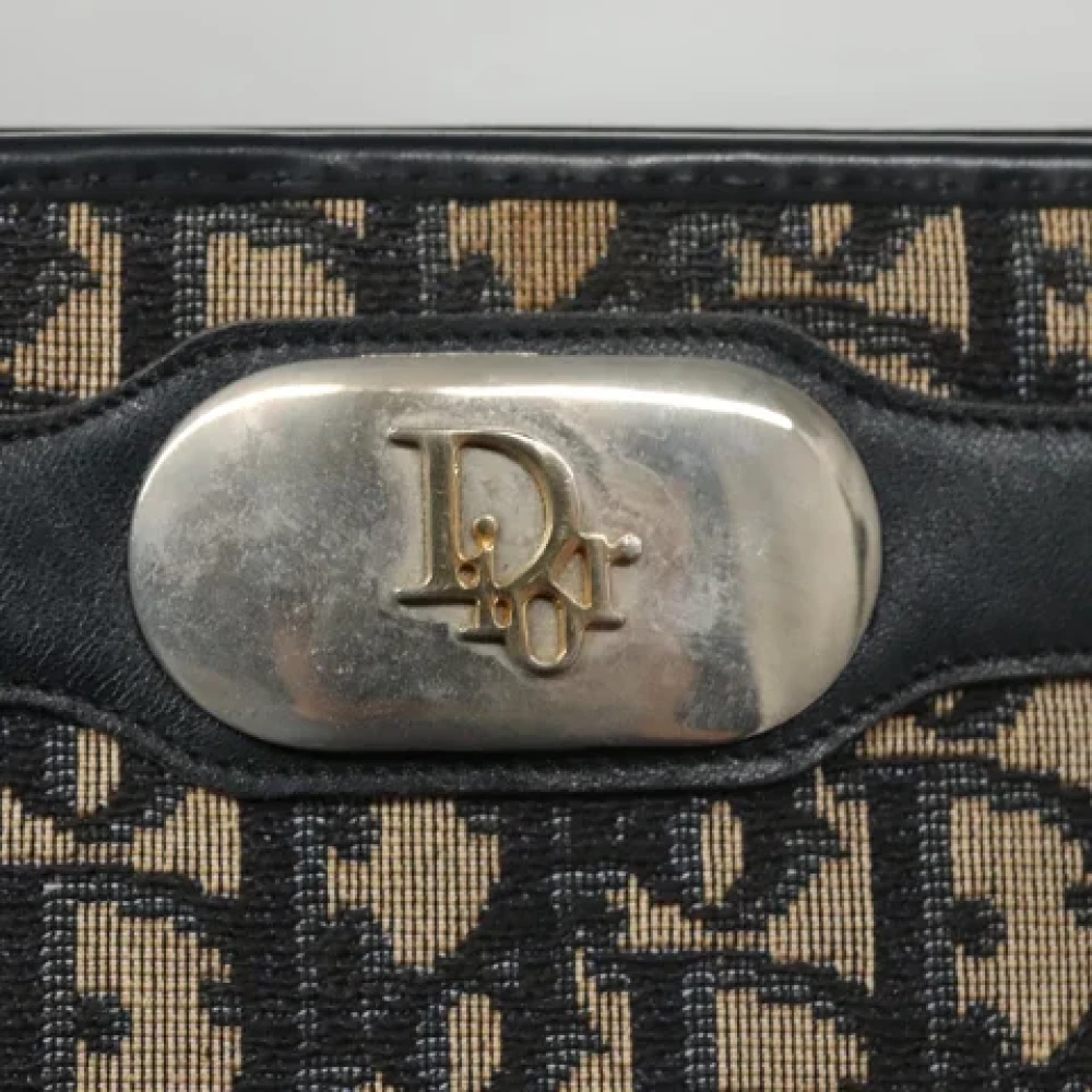 Dior Vintage Pre-owned Canvas dior-bags Blue Dames