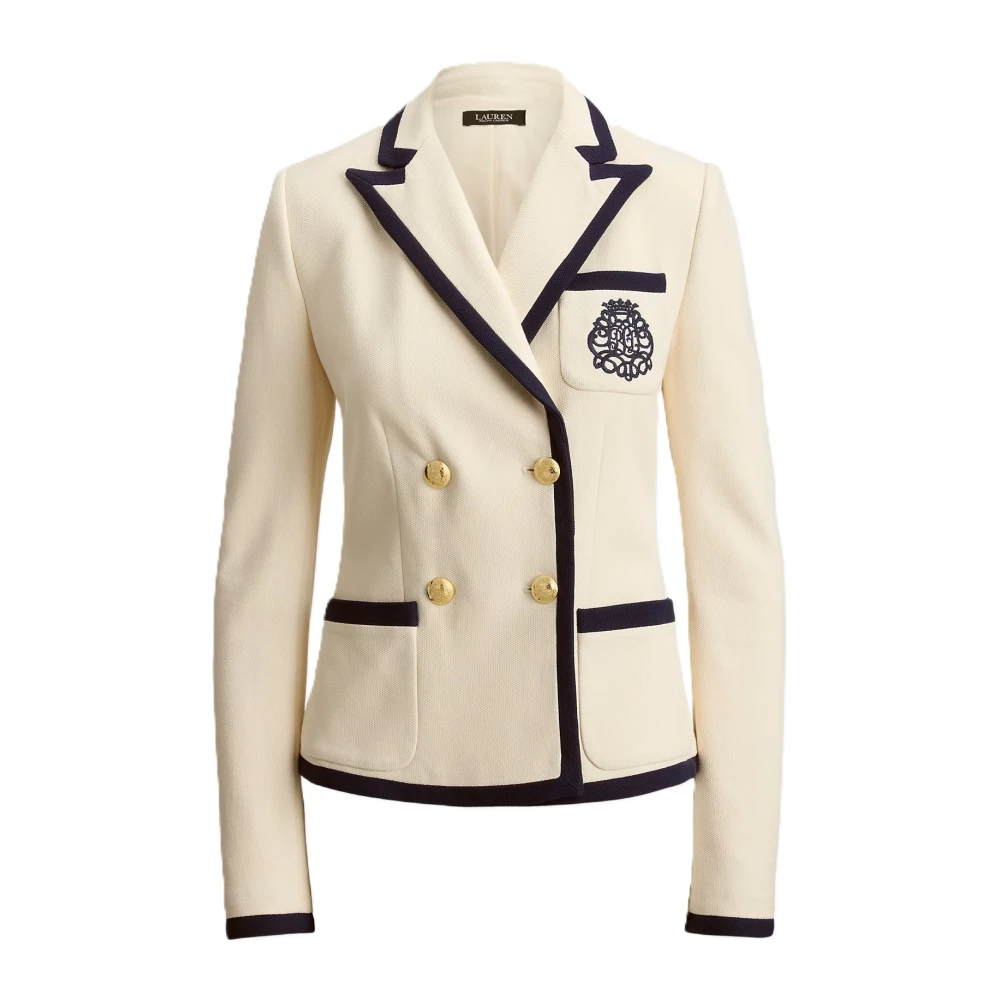 Ralph Lauren Donna Beige Giacche, M, New,