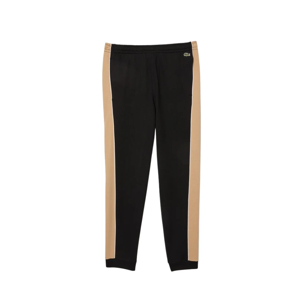 Lacoste Franse Elegantie Tapered Jogger Broek Black Heren