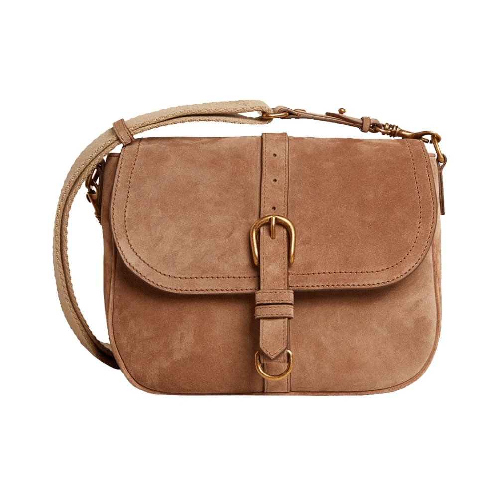 Golden Goose Leren Tas met Gespdetail Brown Dames