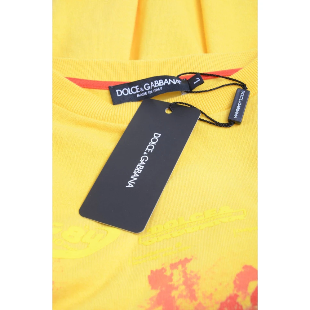 Dolce & Gabbana Heren T-shirt korte mouw Multicolor Heren