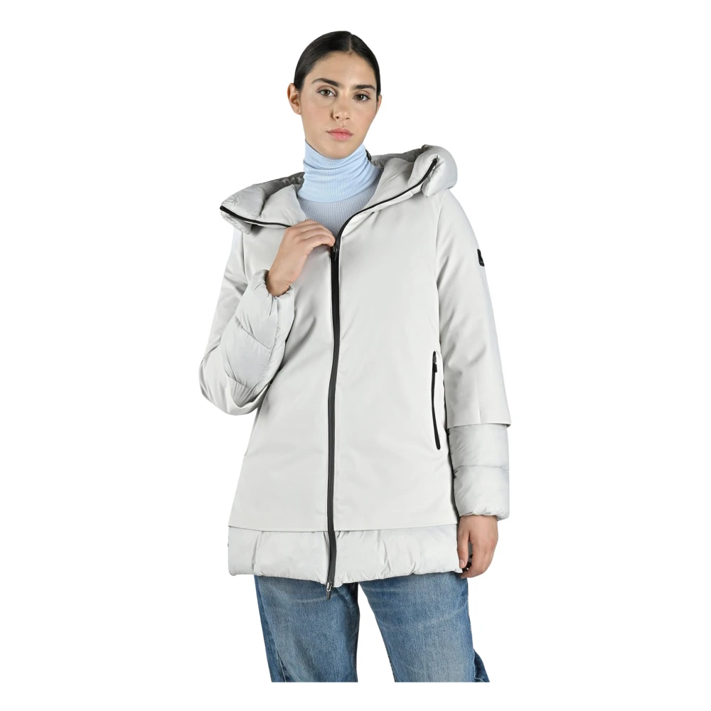 Canadian Classics Glamoureuze waterafstotende winterjas White Dames