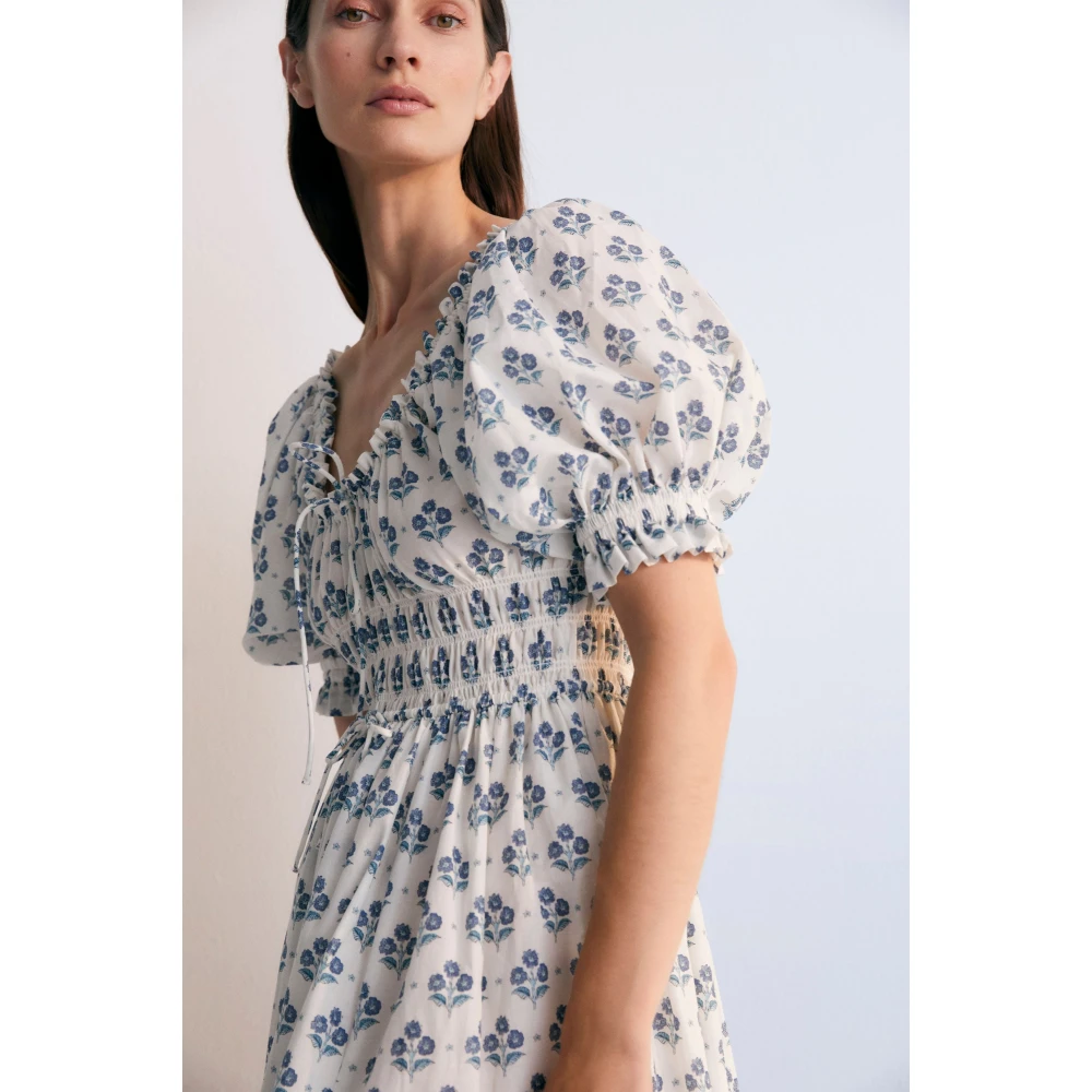 The New Society Eleni Jurk Blue Dames