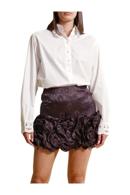 Elegant Jacquard Minikjol