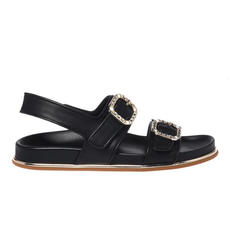 Baldinini Damen Schwarz Schuhe, K, 38 1/2 Eugröße: