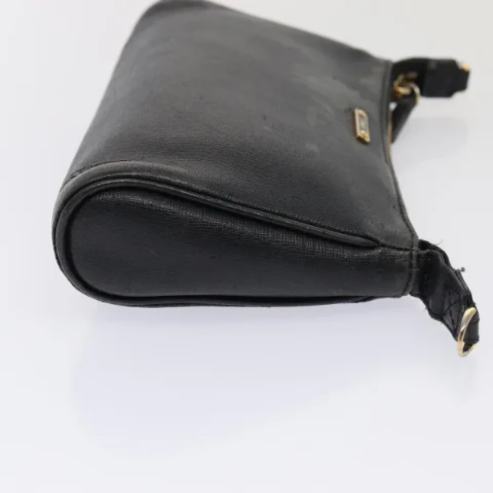 Fendi Vintage Pre-owned Leather fendi-bags Blue Dames