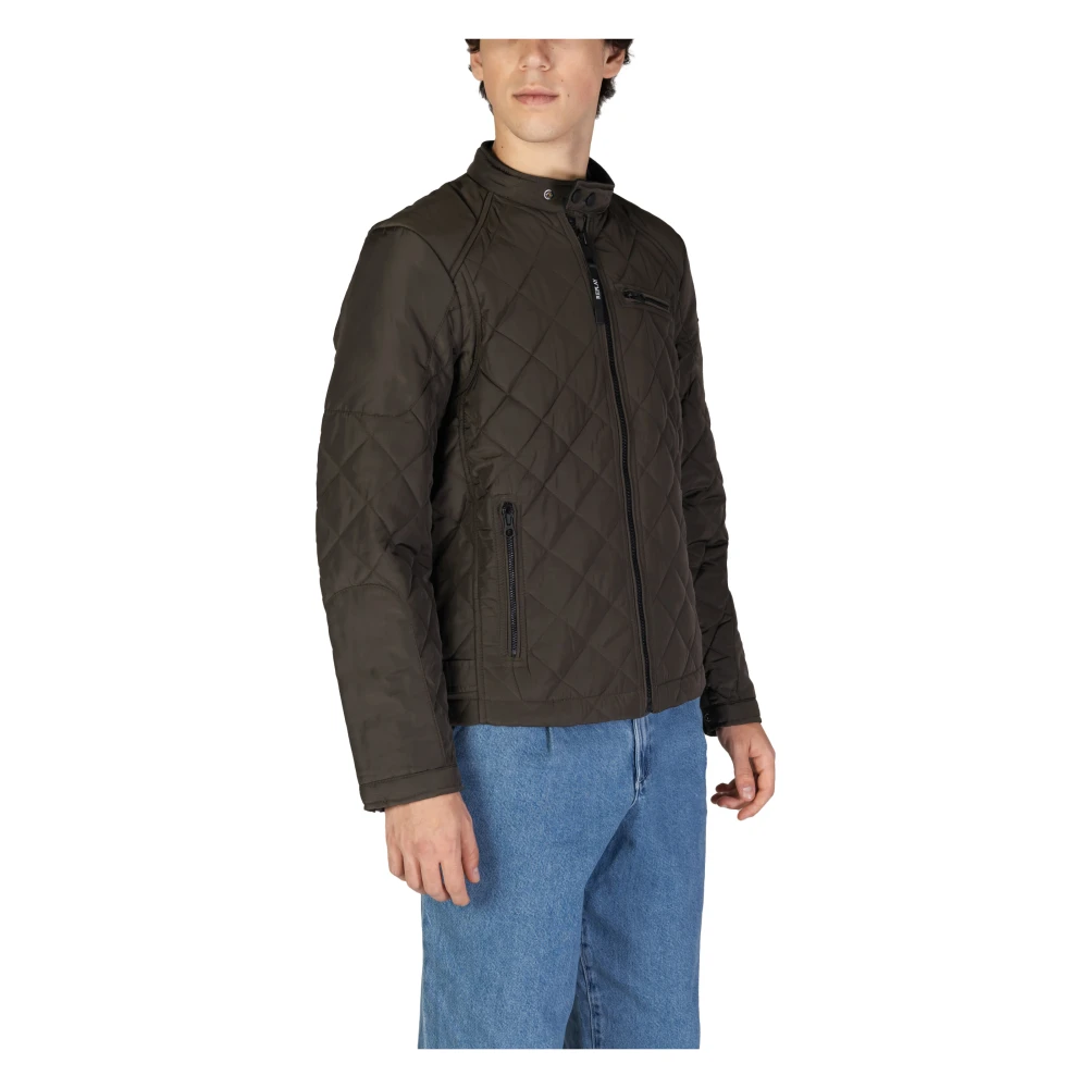 Replay Poly Oxford Jas Green Heren
