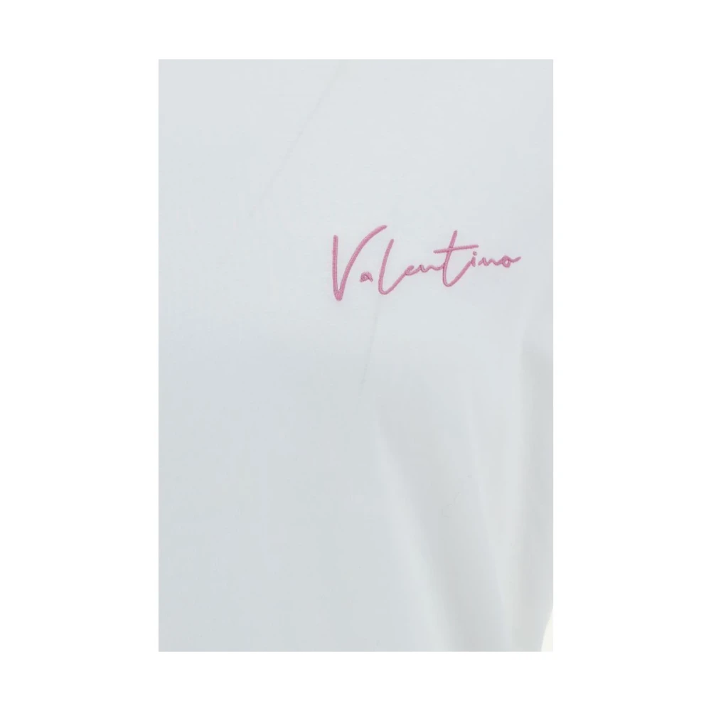 Valentino Monochrome Logo T-shirt White Heren