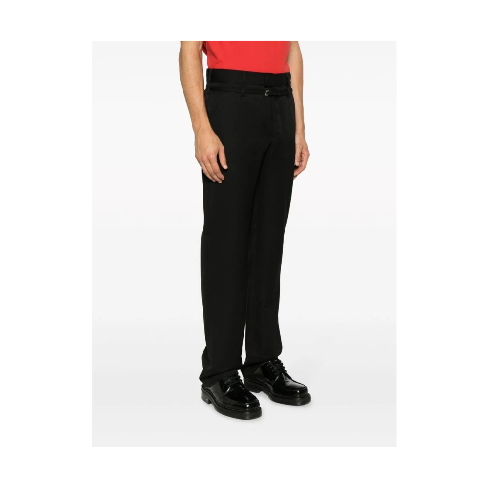 Jacquemus Wide Trousers Black Heren