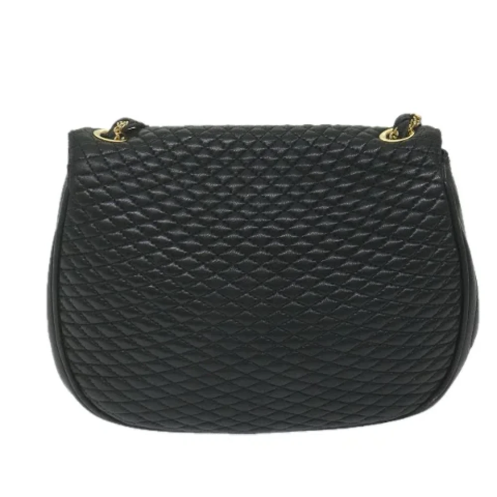 Bally Pre-owned Leather shoulder-bags Black Dames