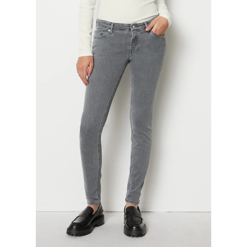 Marc O'Polo Jeans model SIV Skinny lage taille Gray Dames
